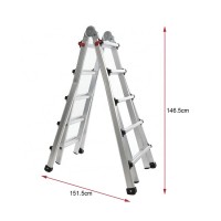 Good Quality Combination Aluminum Step Ladder Multipurpose Extension