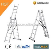 aluminium combination extension folding step ladder EN131