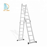 Aluminum Platform Foldable Ladder 4*2 steps