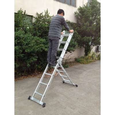 Aluminium Multi Purpose Ladder 4x4 step With EN131